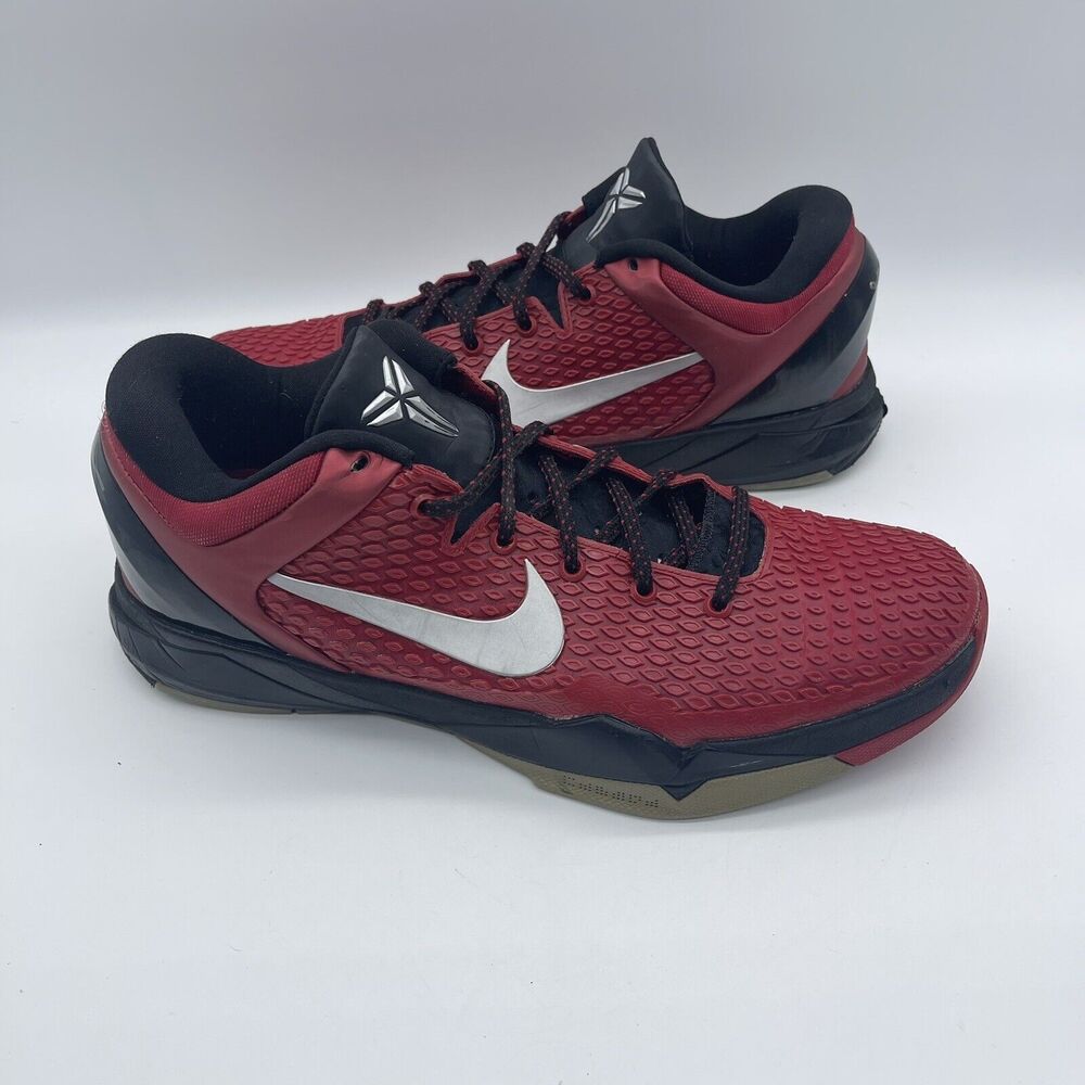 Nike Zoom Kobe 7 System TB Men's Size 12.5 Basketball Shoes 517359-600 Red/Black - Picture 1 of 10